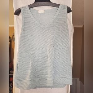 Knitted Sea Green Shirt